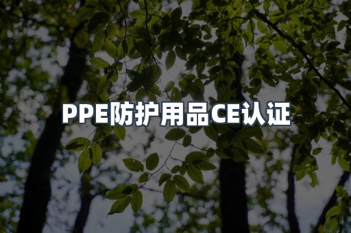 口罩防护类系列CE认证